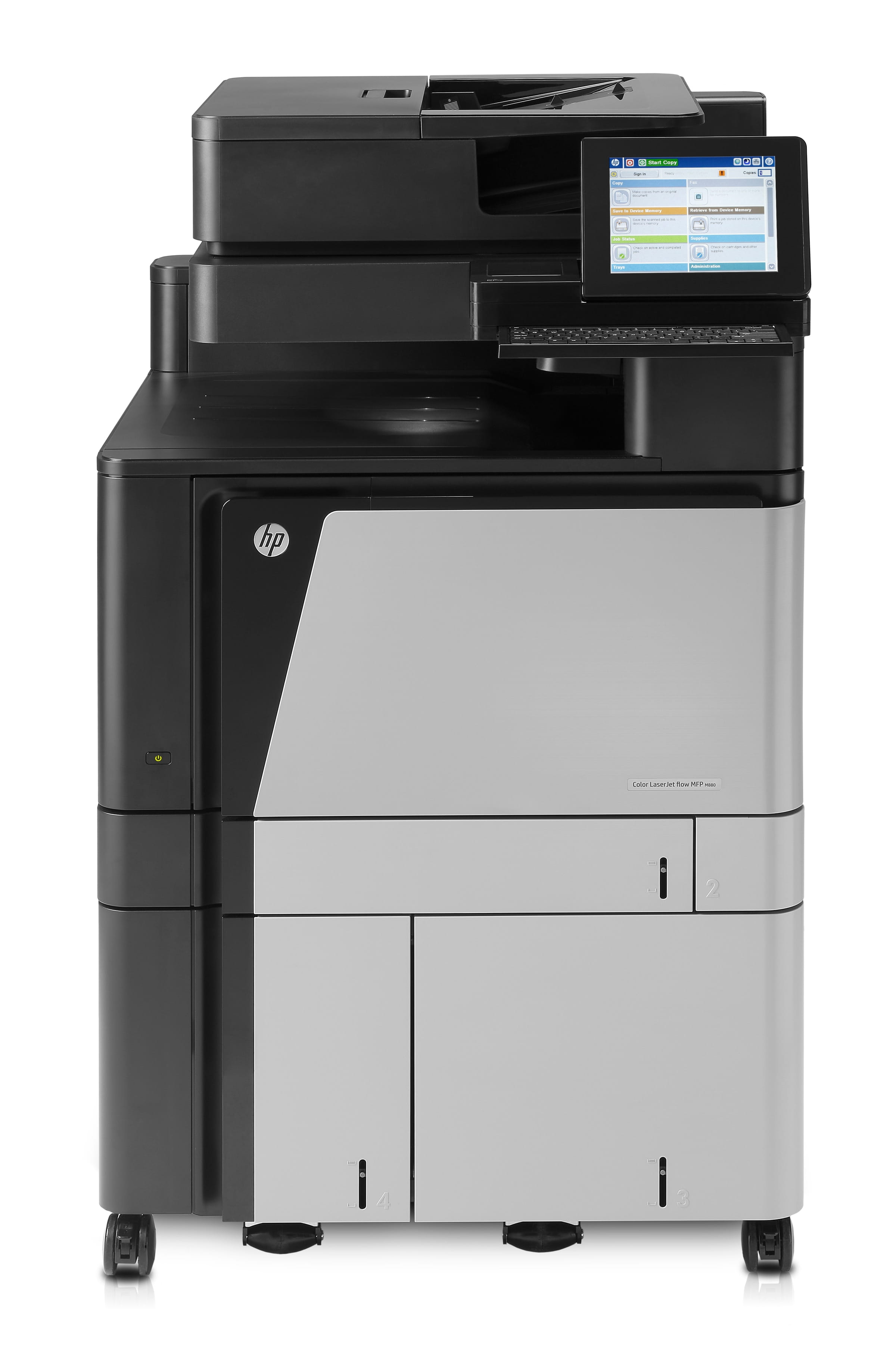 HP LaserJet Enterprise Flow MFP M880z+ - Multifunktionsdrucker - Farbe - Laser - A3 (297 x 420 mm)