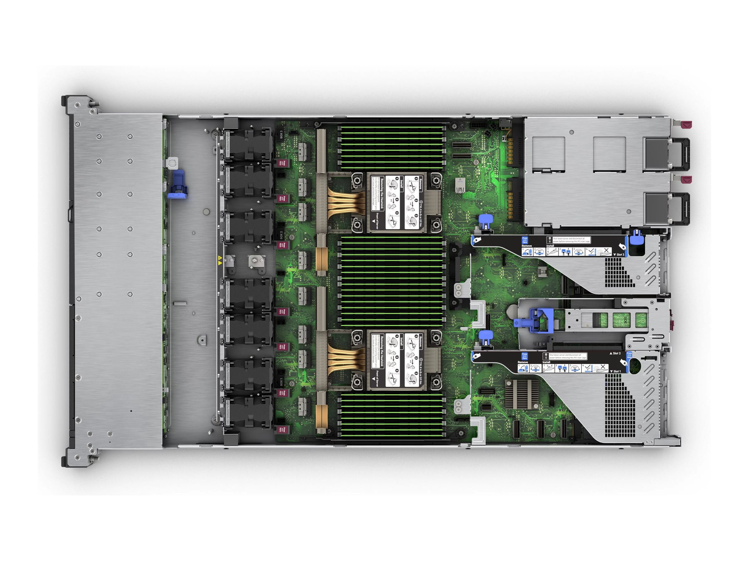 HPE ProLiant DL360 Gen11 - Server - Rack-Montage - 1U - zweiweg - 1 x Xeon Silver 4514Y / 2 GHz - RAM 128 GB - SATA/SAS/PCI Express - Hot-Swap 6.4 cm (2.5") (Smart Choice)