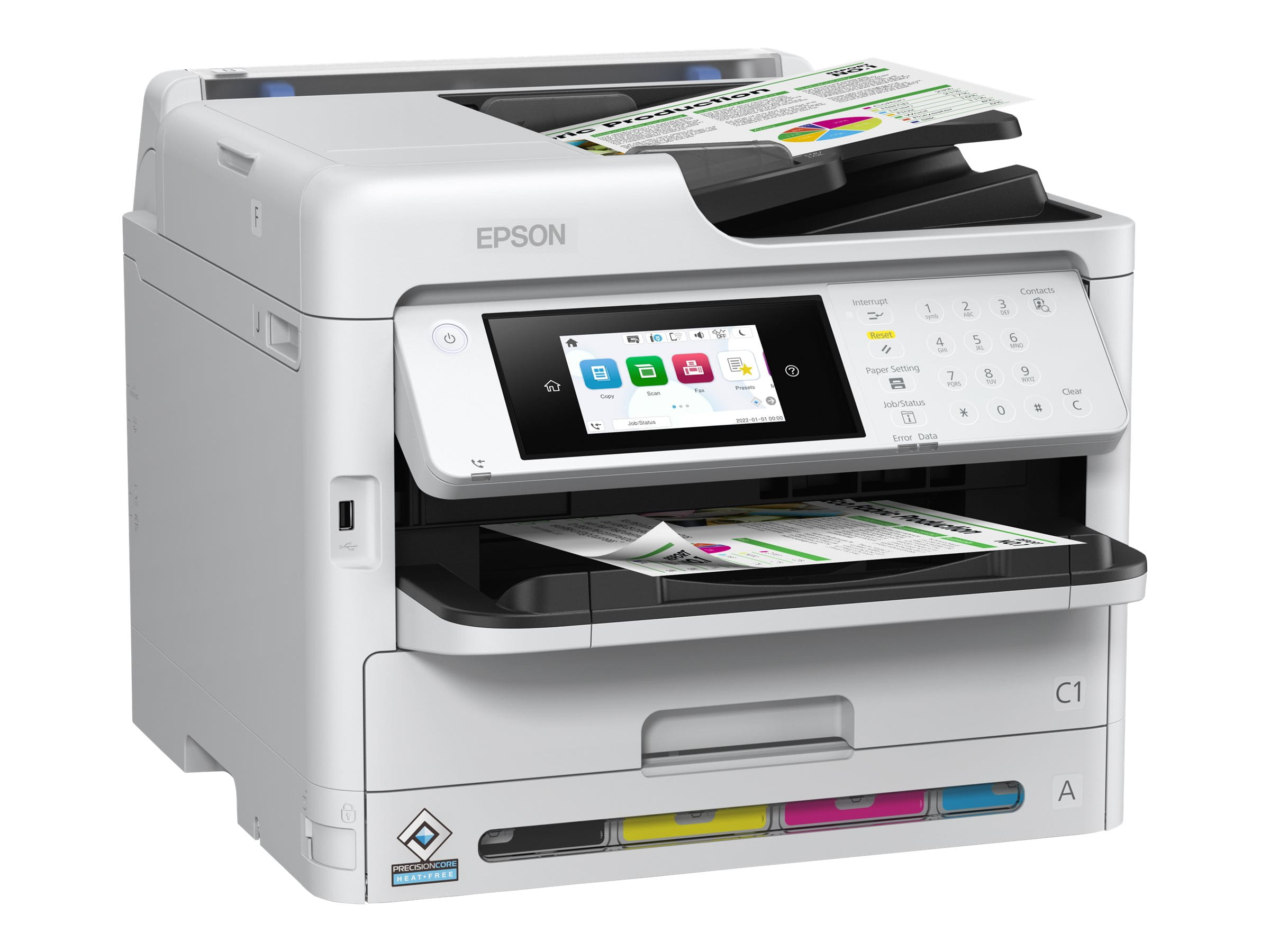 Epson WorkForce Pro WF-C5890DWF - Multifunktionsdrucker - Farbe - Tintenstrahl - A4/Legal (Medien) Epson WorkForce Pro WF-C5890DWF - Multifunktionsdrucker - Farbe - Tintenstrahl - A4/Legal (Medien)