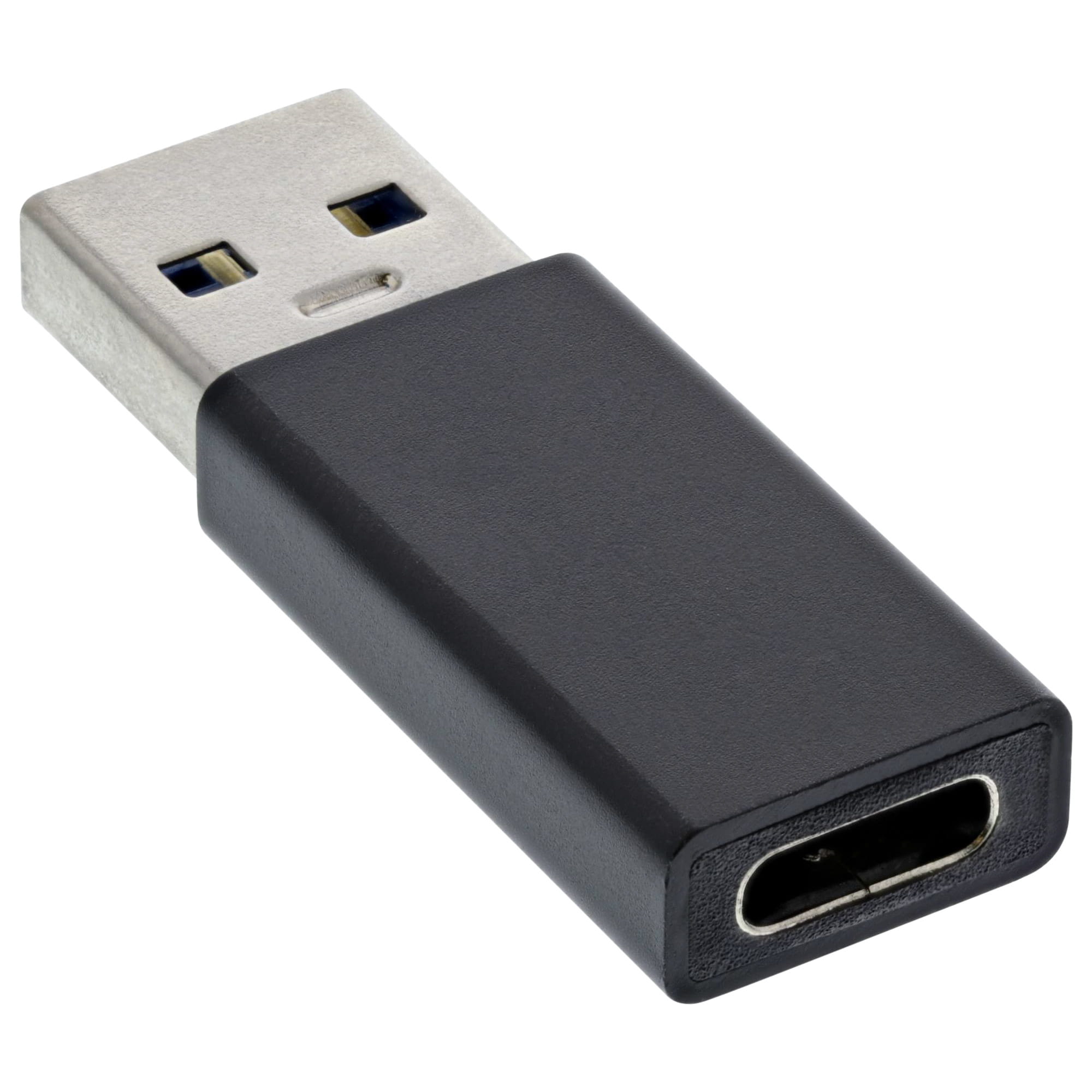 InLine USB 3.2 Gen.2 Adapter - USB-A Stecker auf USB-C Buchse