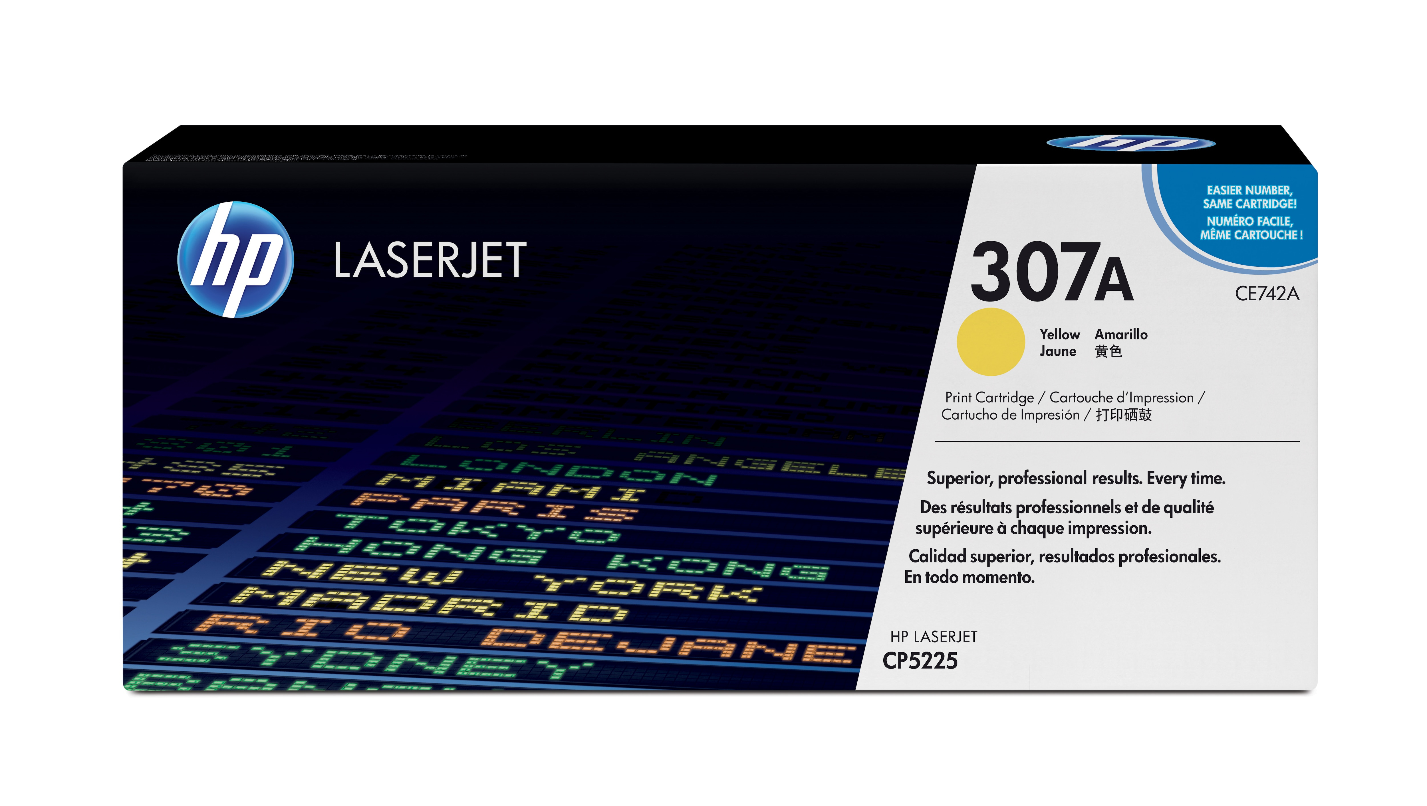 HP 307A - Gelb - Original - LaserJet - Tonerpatrone (CE742A)