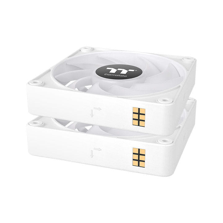 Thermaltake CT120 EX ARGB Sync - Gehäuselüfter - 120 mm - weiß (Packung mit 3)