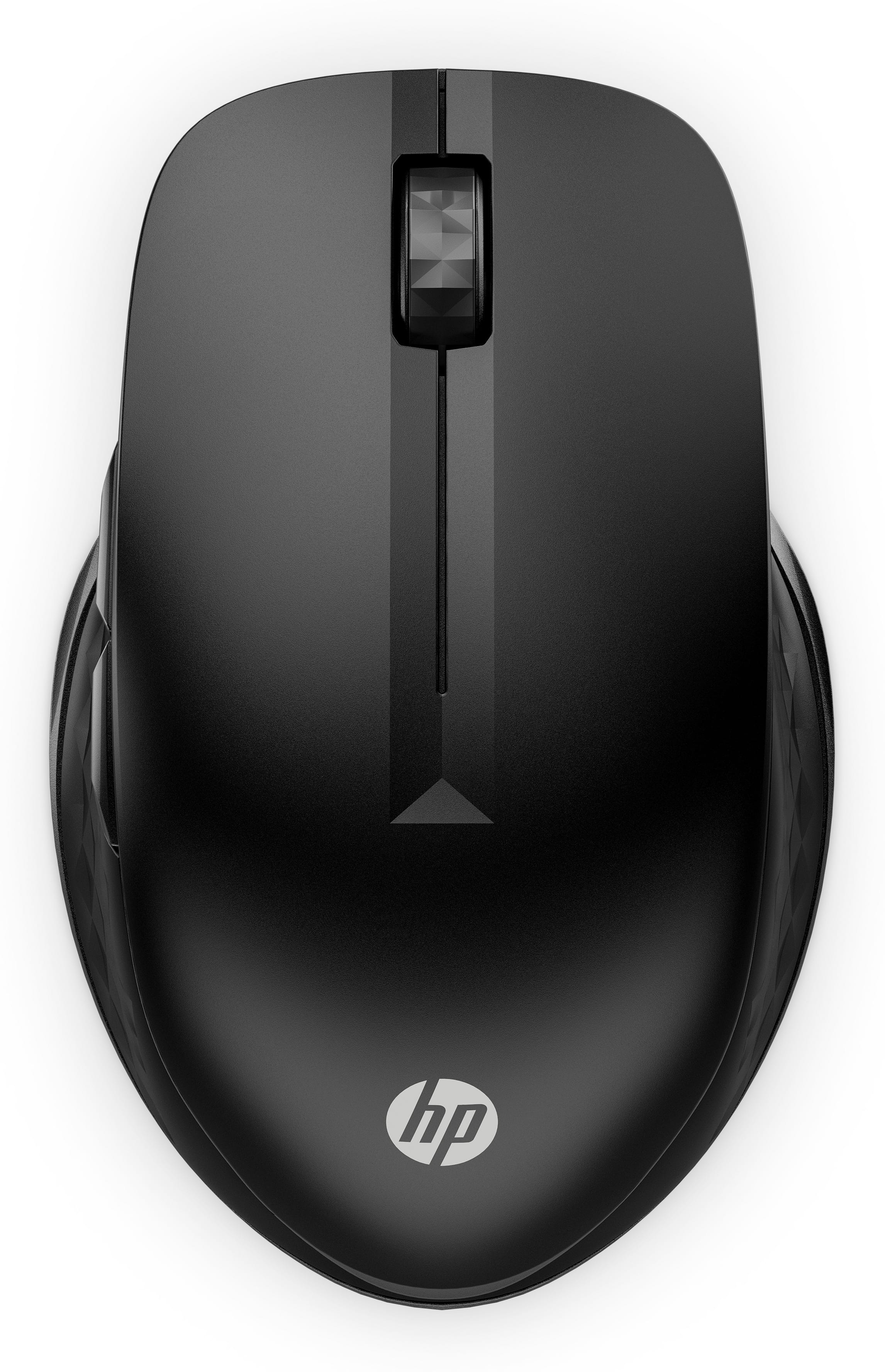 HP 430 - Maus - für mehrere Geräte - ergonomisch - rechts- und linkshändig - 5 Tasten - kabellos - Bluetooth 5.0, 2.4 GHz - kabelloser Empfänger (USB)