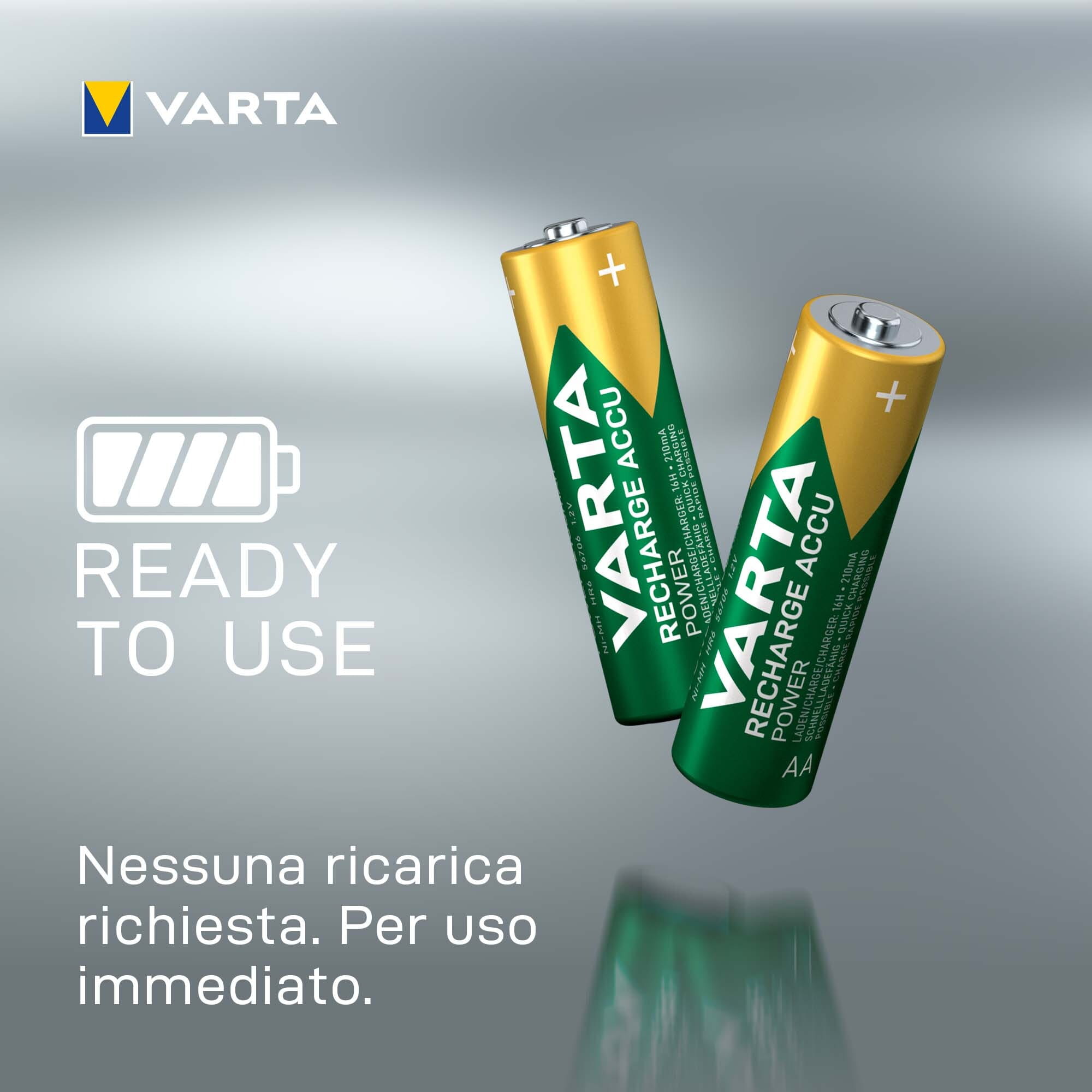 Varta Professional Accu - Batterie 4 x AA-Typ