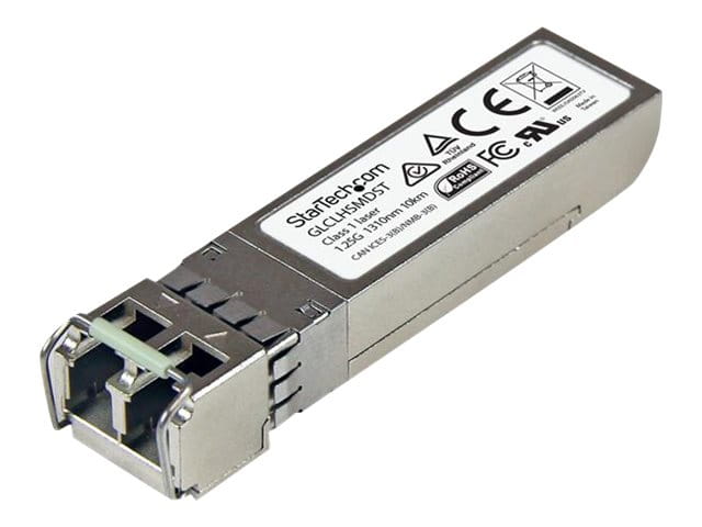 StarTech.com Cisco kompatibles Gigabit SFP Transceiver Modul SM LC - Mini-GBIC bis 20Km - Glasfaser Transceiver mit DDM 1310nm 1000Base-LH - SFP (Mini-GBIC)-