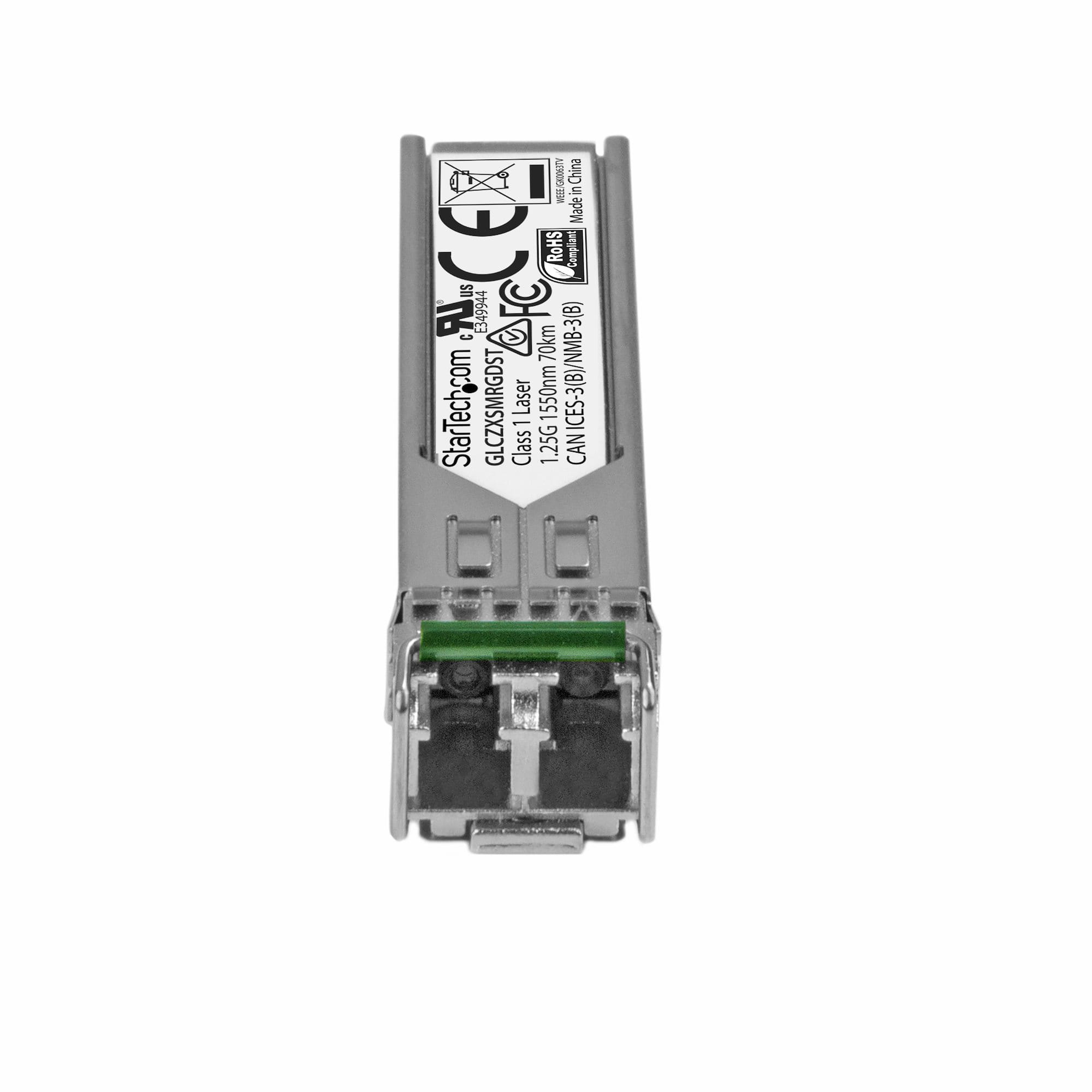 StarTech.com Cisco GLC-ZX-SM-RGD kompatibel SFP - Gigabit Fiber 1000Base-ZX SFP Transceiver Modul - SM LC - 70km - 1550nm - SFP (Mini-GBIC)-