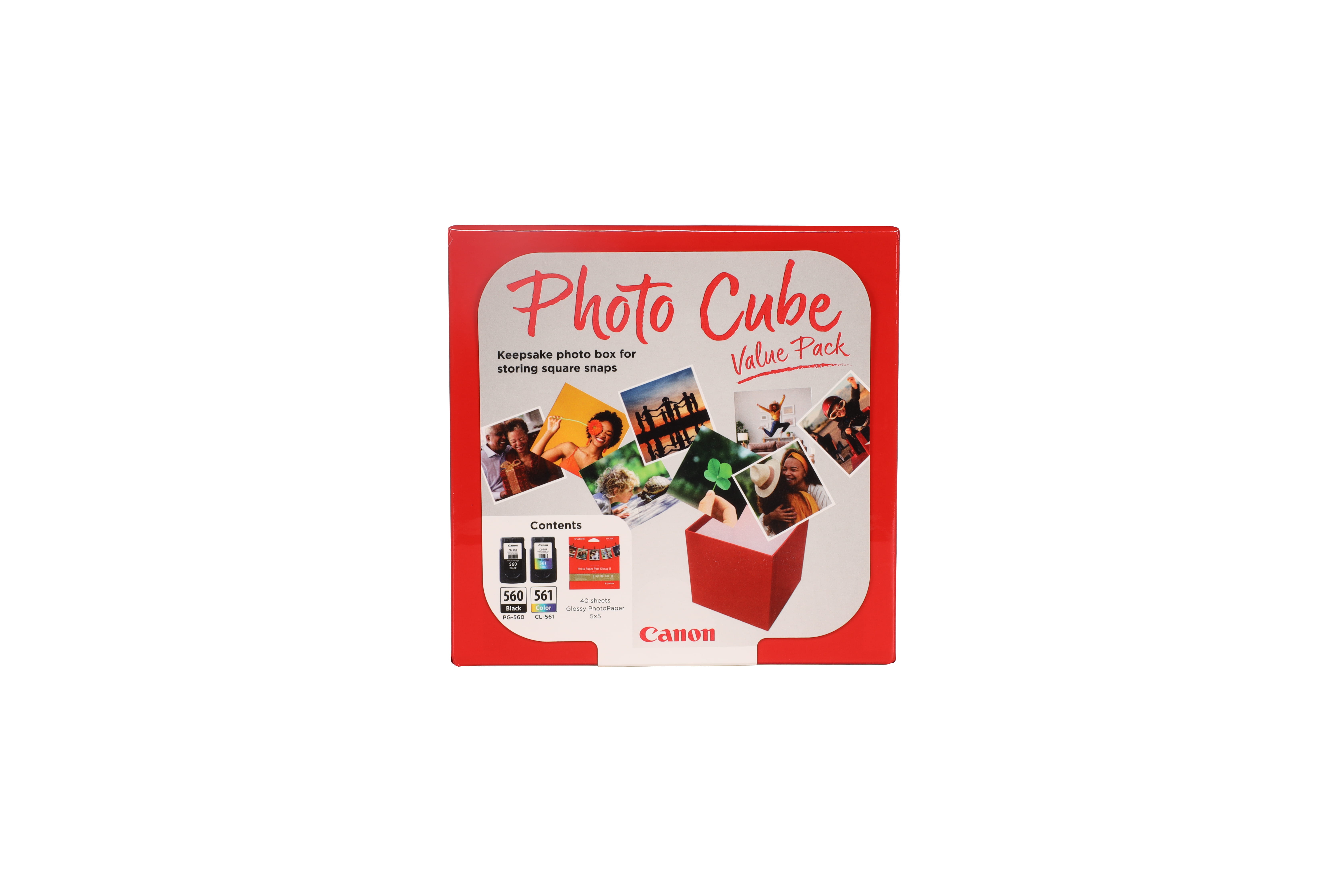 Canon PG-560/CL-561 Photo Value Pack - Glänzend - 0.27 mm - 2er-Pack - Farbe (Cyan, Magenta, Gelb)