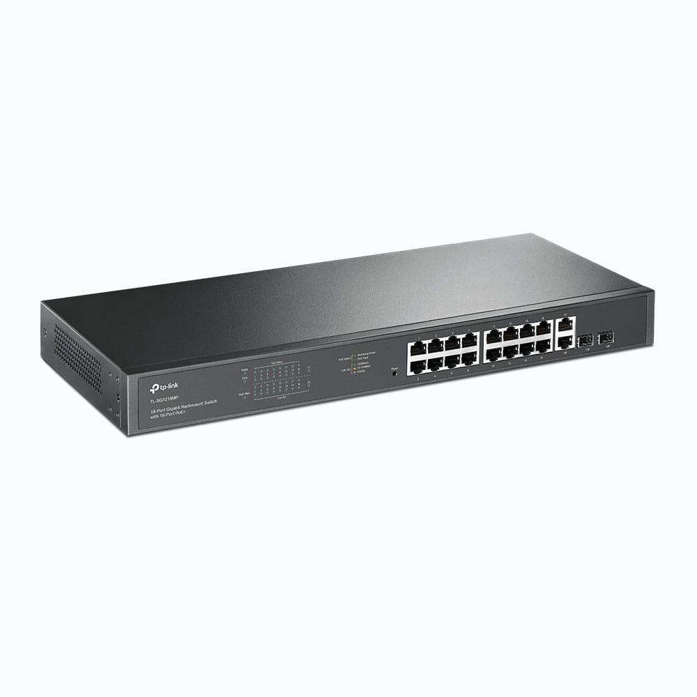 TP-LINK Omada TL-SG1218MP V5 - Switch - 16 x 10/100/1000 (PoE+)