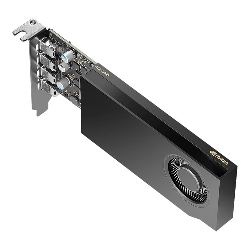 PNY NVIDIA RTX A400 - Grafikkarten - RTX A400 - 4 GB GDDR6