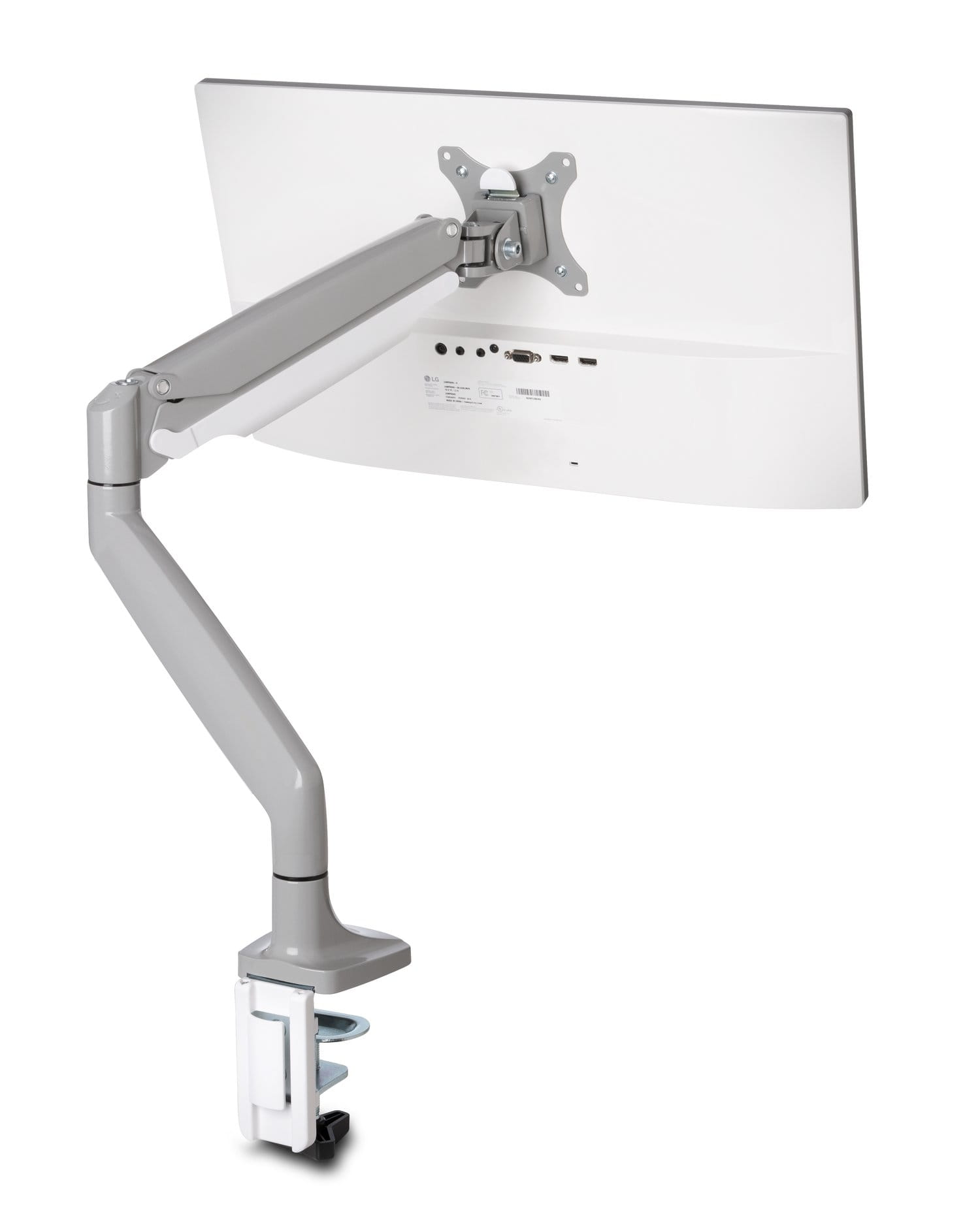 Kensington SmartFit One-Touch Single Monitor Arm - Befestigungskit - einstellbarer Arm - für Monitor - Aluminium, Kunststoff, Stahl - Bildschirmgröße: 33-81.3 cm (13"-32")