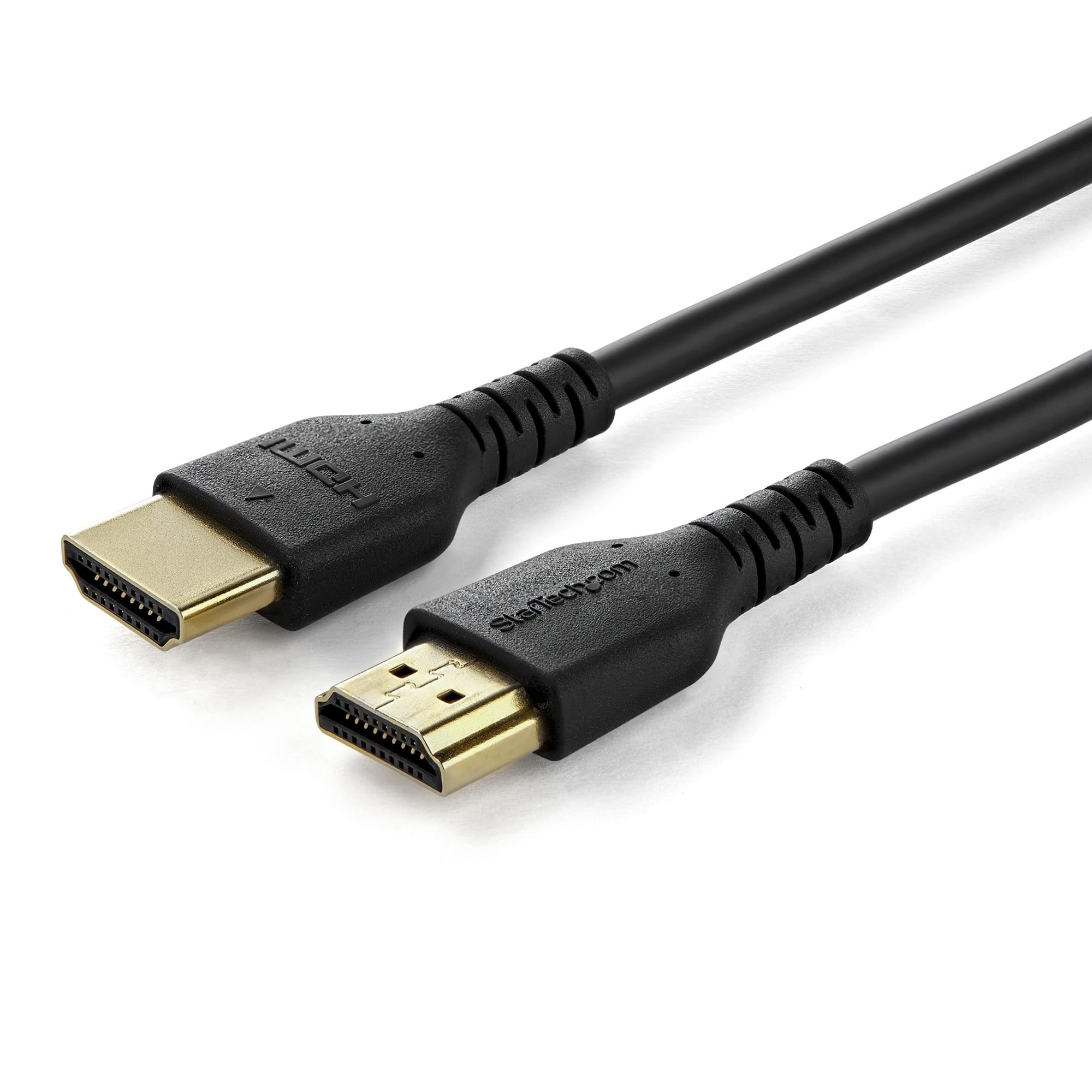 StarTech.com RHDMM1MP HDMI Kabel (1m, HDMI 2.0, 4k 60Hz, premium High Speed HDMI Kabel mit Ethernet, für Monitore oder TVs)