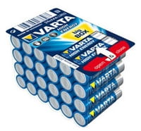 Varta AAA, LR03, 1.5V, Einwegbatterie, AAA, Alkali, 1,5 V, 24 Stück(e), Blau, Metallisch