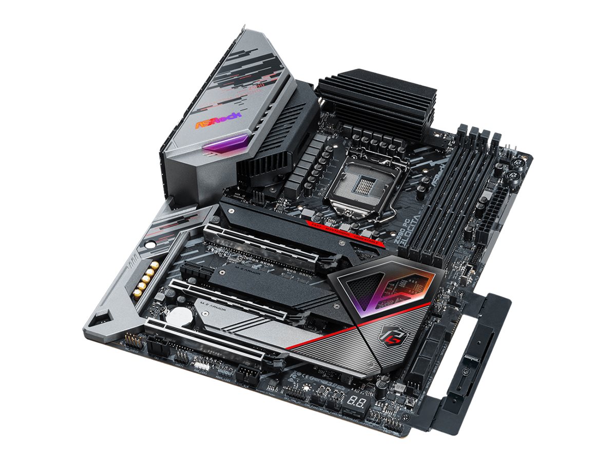 ASRock Z590 PG Velocita - Motherboard - ATX - LGA1200-Sockel - Z590 Chipsatz - USB-C Gen2, USB 3.2 Gen 1, USB 3.2 Gen 2, USB-C Gen 2x2 - Gigabit LAN, 2.5 Gigabit LAN, Wi-Fi, Bluetooth - Onboard-Grafik (CPU erforderlich)