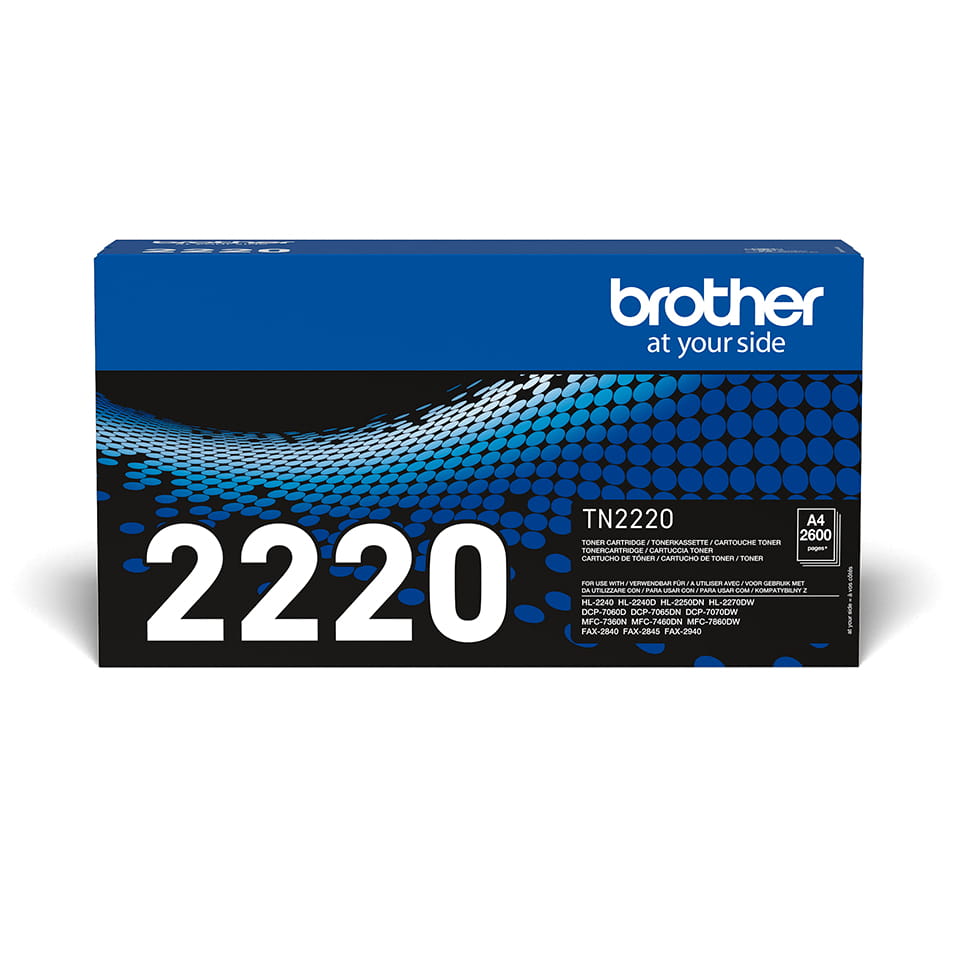 Brother TN2220 - Schwarz - Original - Tonerpatrone