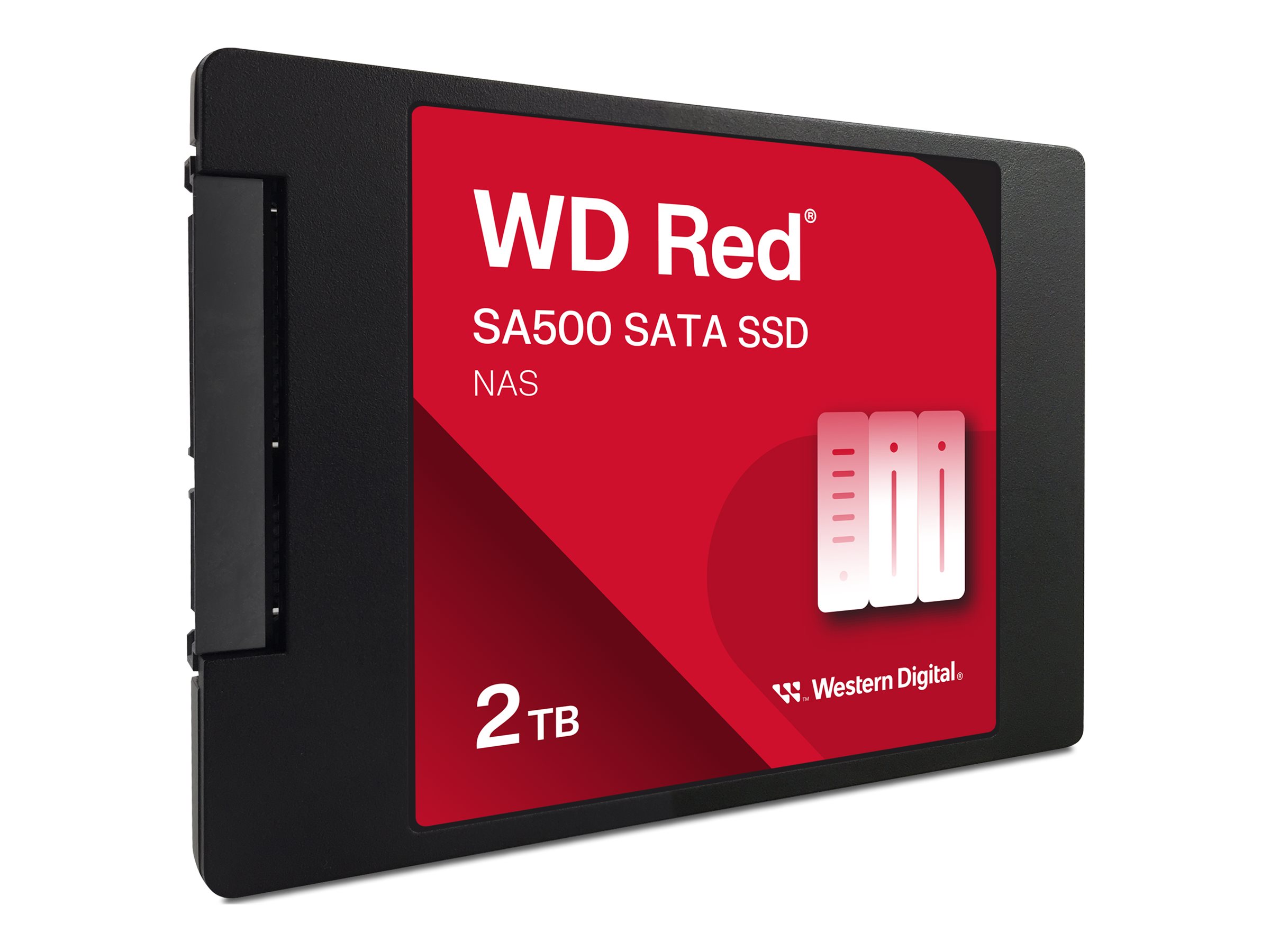 WD Red SA500 WDS200T2R0A - SSD - 2 TB - intern - 2.5" (6.4 cm)