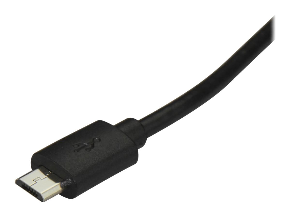 StarTech.com USB 2.0 USB-C auf Micro-B Kabel - 1m - USB C zu Micro B Anschlusskabel - USB-Kabel - 24 pin USB-C (M)