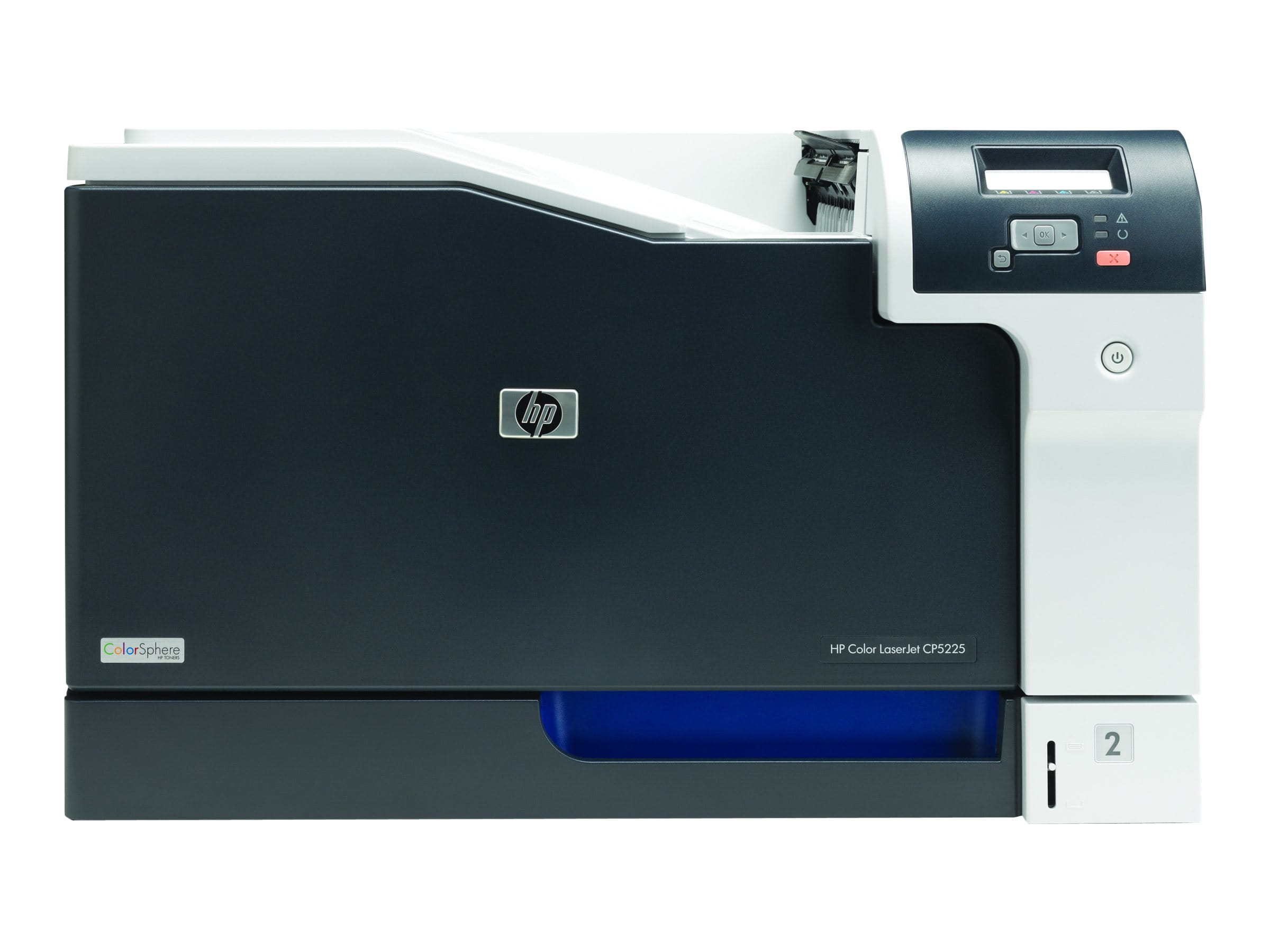 HP Color LaserJet Professional CP5225n - Drucker - Farbe - Laser - A3 - 600 dpi - bis zu 20 Seiten/Min. (einfarbig)/