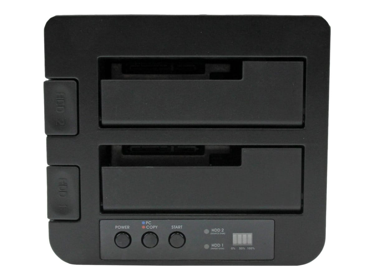 StarTech.com Dual Bay Hard Drive Duplicator, Standalone USB 3.0 (5 Gbps)