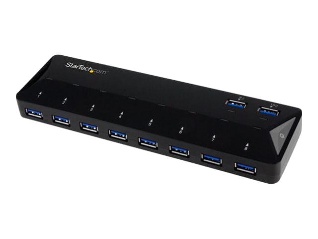 StarTech.com 10 Port USB 3.0 Hub mit Lade- und Sync Port