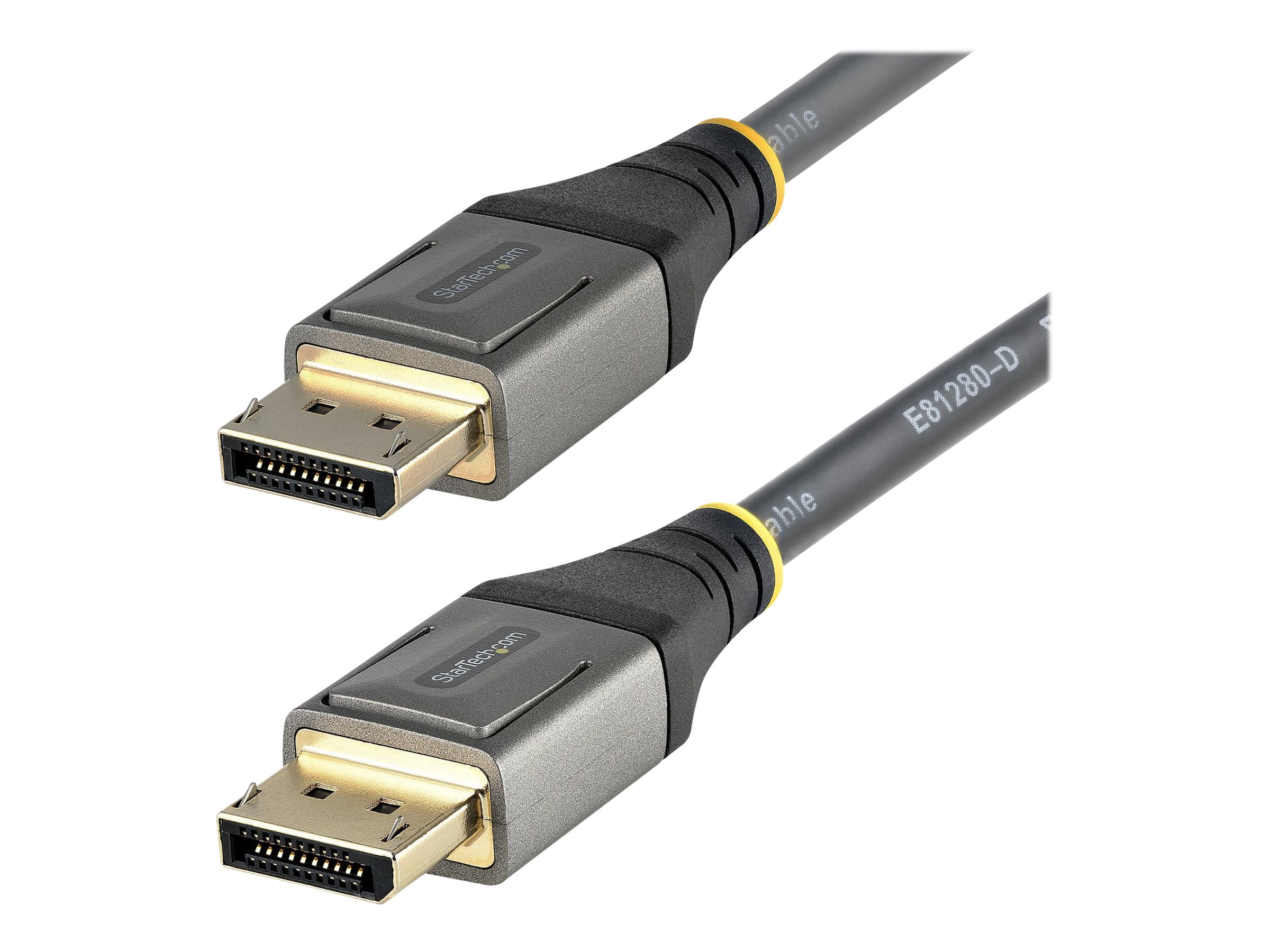 StarTech.com 3m VESA-zertifiziertes DisplayPort 1.4 Kabel - 8K 60Hz HDR10 MST - Ultra HD 4K 120Hz Video - DP 1.4 Monitorkabel - Für Monitore/Displays - DP zu DP Kabel - M/M (DP14VMM3M)