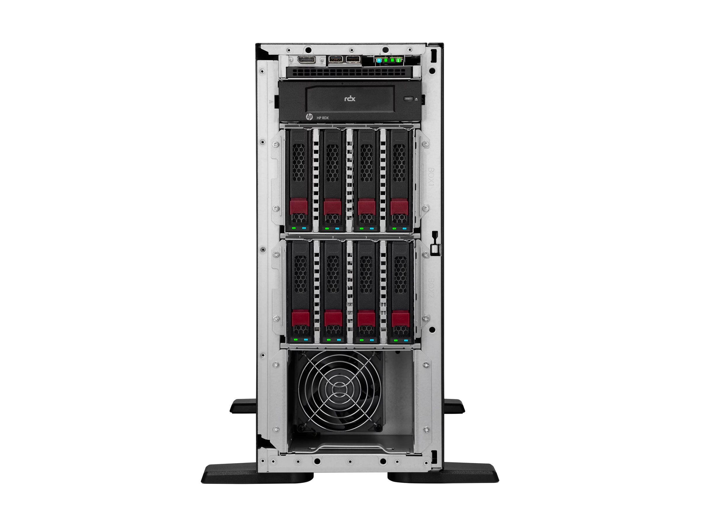 HPE ProLiant ML110 Gen11 - Server - Tower - 4.5U - 1-Weg - 1 x Xeon Silver 4514Y / 2 GHz - RAM 32 GB - SATA/SAS/PCI Express - Hot-Swap 6.4 cm (2.5")