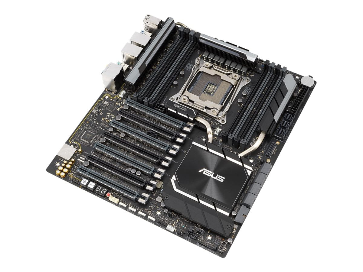 ASUS Pro WS X299 Sage II - Motherboard - SSI CEB - LGA2066 Socket - X299 Chipsatz - USB-C Gen2, USB 3.2 Gen 1, USB 3.2 Gen 2 - 2 x Gigabit LAN - HD Audio (8-Kanal)