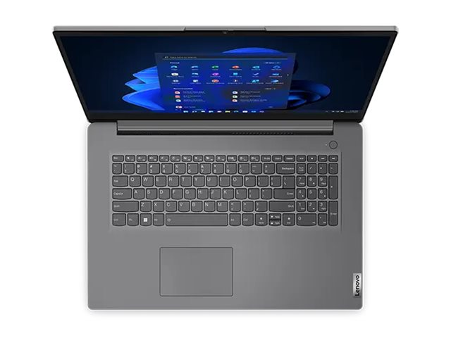 Lenovo V17 G4 IRU 83A2 - 180°-Scharnierdesign - Intel U-Series U300 / 1.2 GHz - kein Betriebssystem - UHD Graphics - 8 GB RAM - 512 GB SSD TLC - 43.9 cm (17.3")