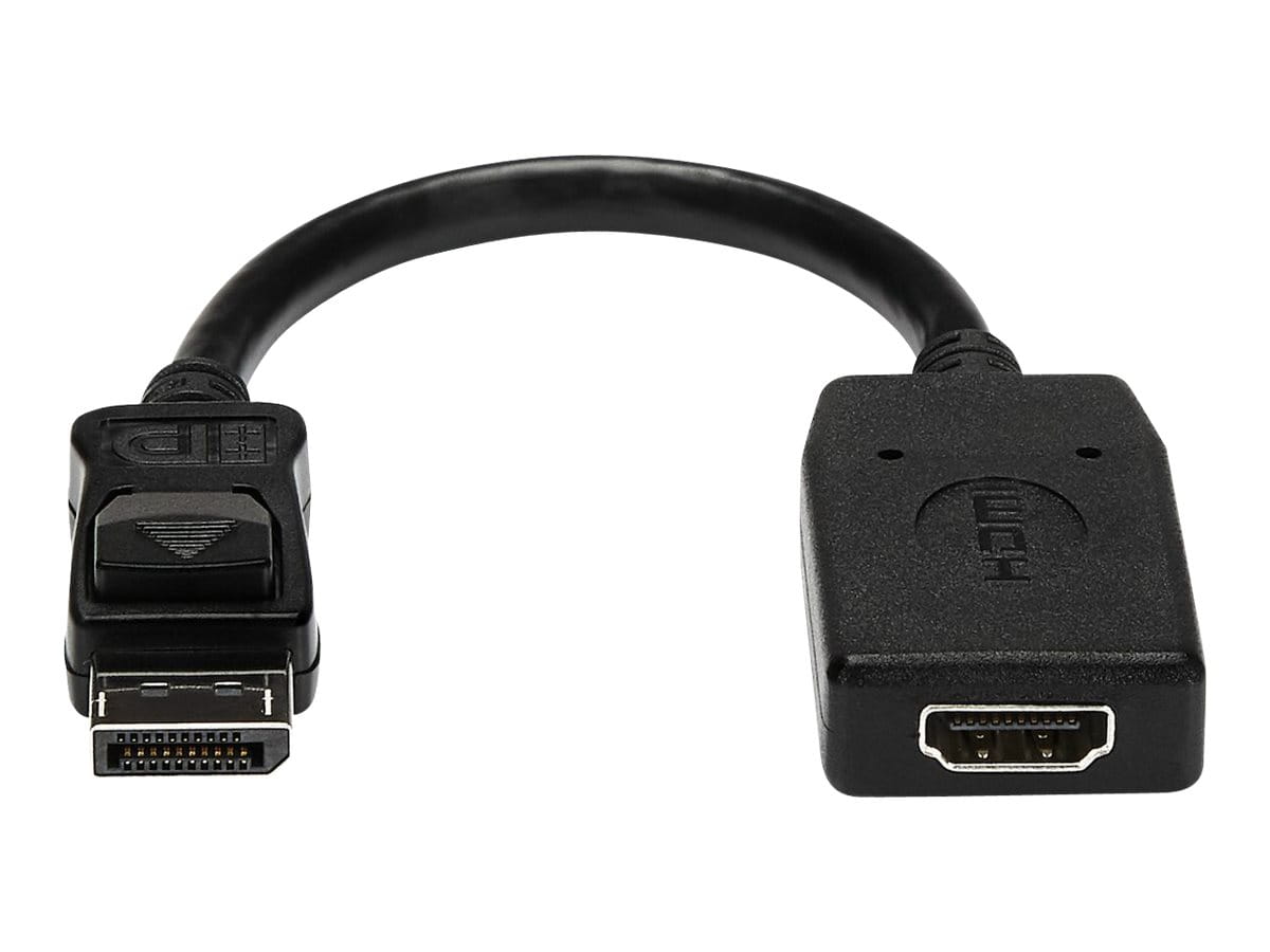 StarTech.com DisplayPort auf HDMI Video Adapter / Konverter - DP zu HDMI mit bis zu 1920x1200 - DP / HDMI Länge 24cm (Stecker/Buchse)