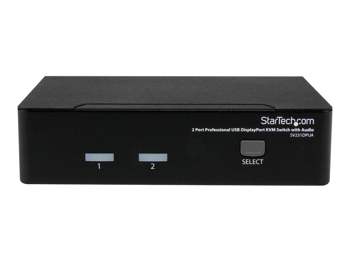 StarTech.com 2 Port DisplayPort USB KVM Switch