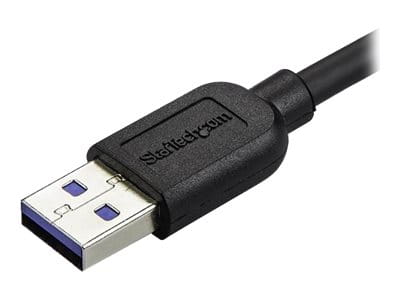 StarTech.com 1m Slim Micro USB 3.0 Kabel linksgewinkelt - USB 3.1 Gen 1 (5 Gbit/s)