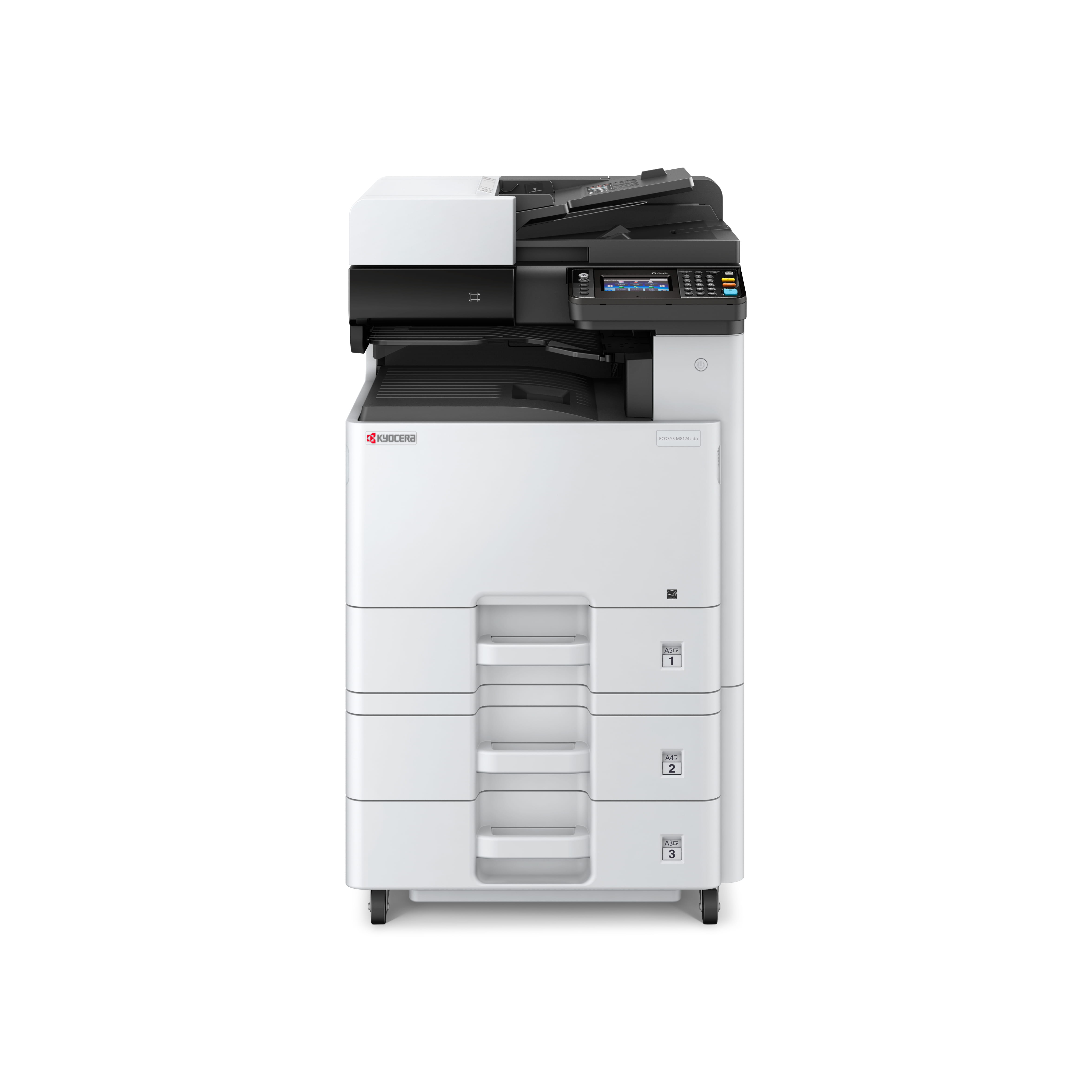 Kyocera ECOSYS M8124cidn - Multifunktionsdrucker - Farbe - Laser - A3/Ledger (297 x 432 mm) Kyocera ECOSYS M8124cidn - Multifunktionsdrucker - Farbe - Laser - A3/Ledger (297 x 432 mm)