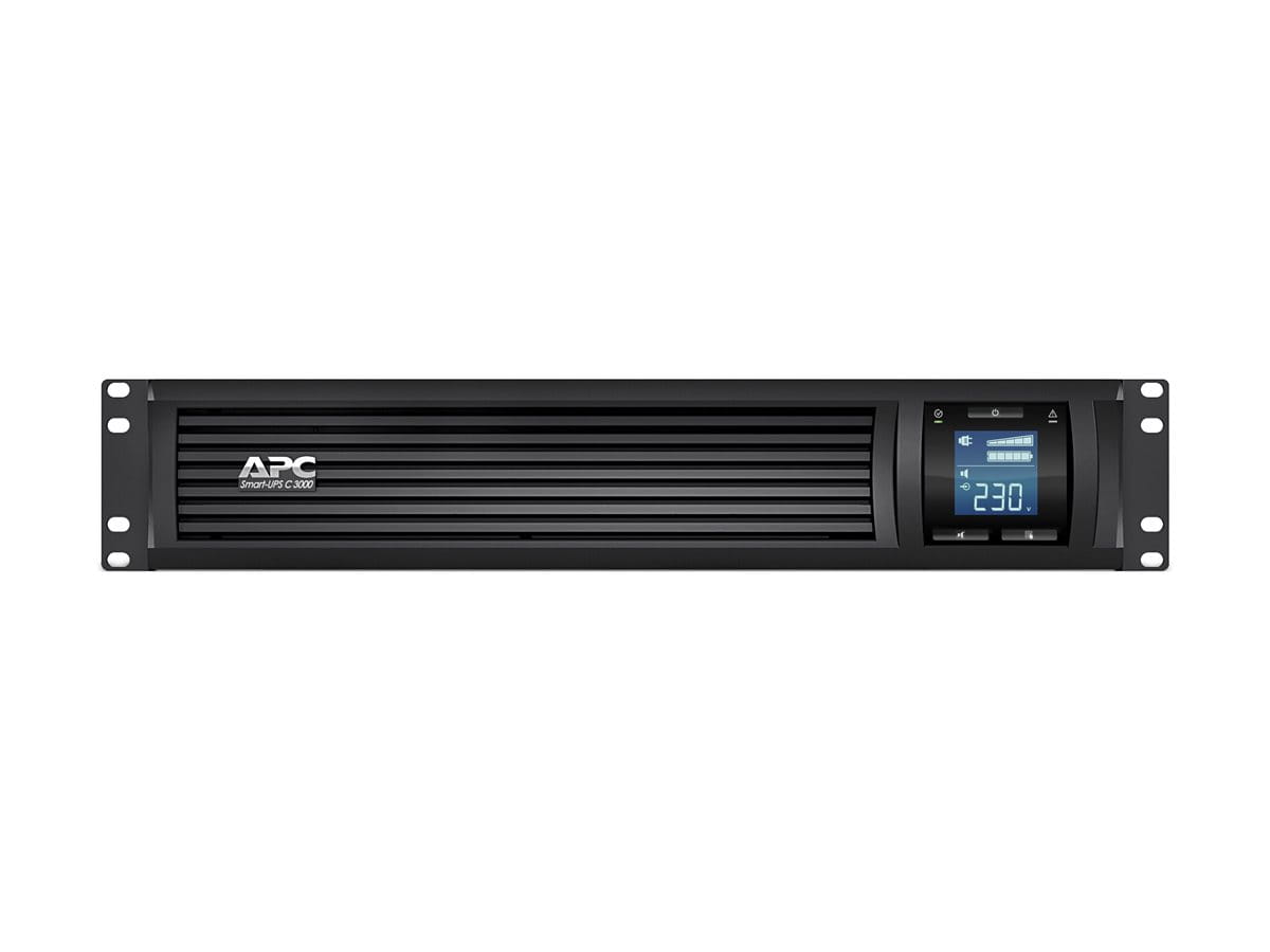 APC Smart-UPS C 3000VA LCD - USV (Rack - einbaufähig) - Line-Interactive-USV