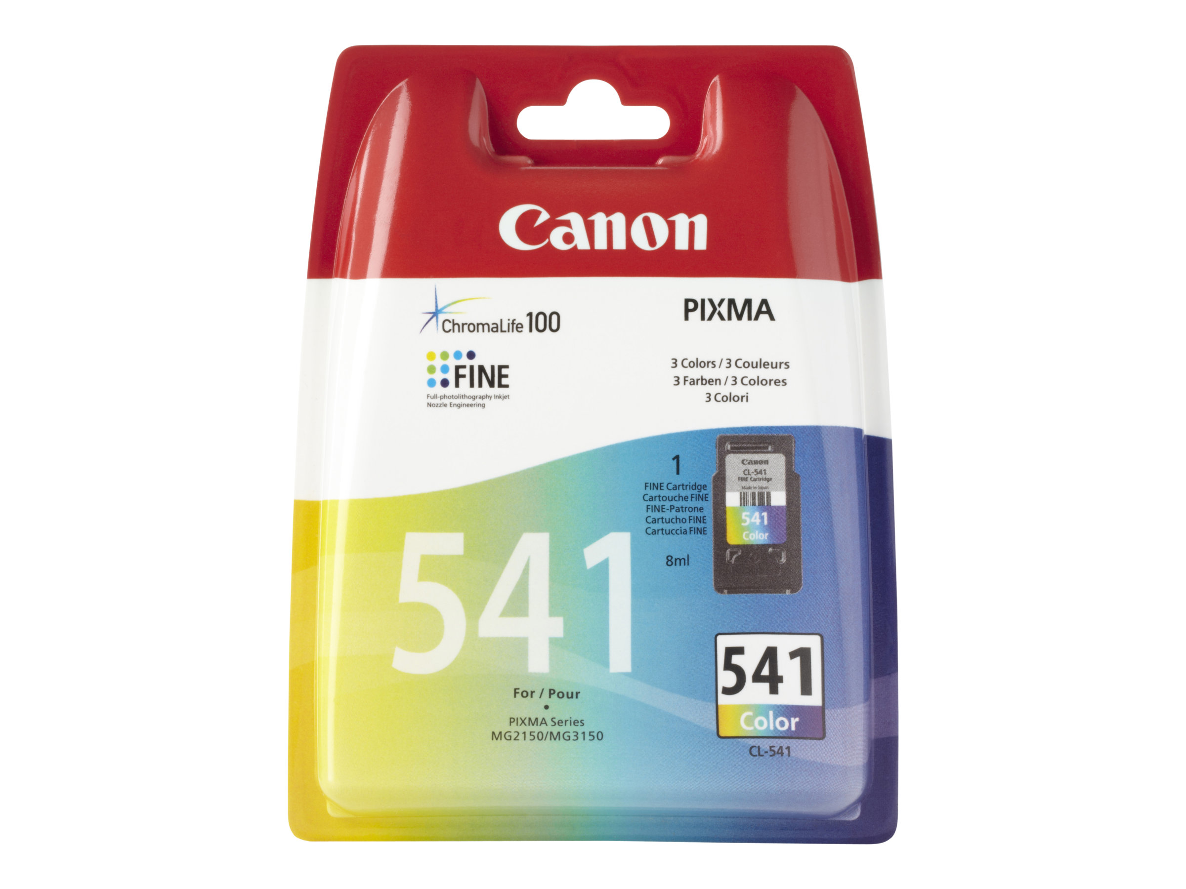 Canon CL-541 - 8 ml - Farbe (Cyan, Magenta, Gelb)