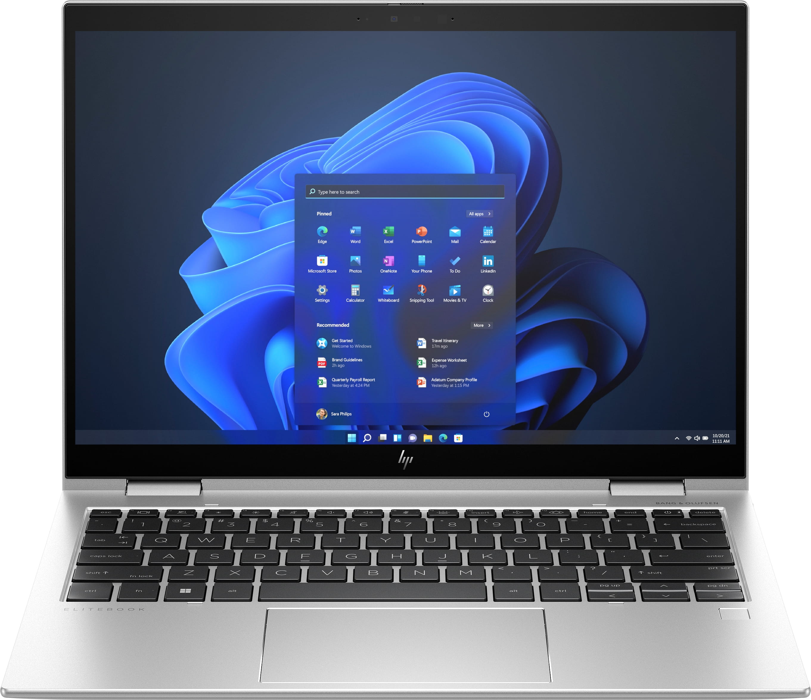 HP EliteBook x360 830 G10 Notebook - Flip-Design - Intel Core i5 1335U / 1.3 GHz - Evo - Win 11 Pro - Intel Iris Xe Grafikkarte - 16 GB RAM - 512 GB SSD NVMe, TLC, HP Value - 33.8 cm (13.3")