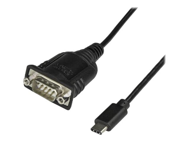 StarTech.com USB-C auf Seriell Adapter - USB C zu RS232 Kabel - USB Typ C auf DB9 Kabeladapter - Windows / MacOS / Linux kompatibel - Kabel USB / seriell - DB-9 (M)