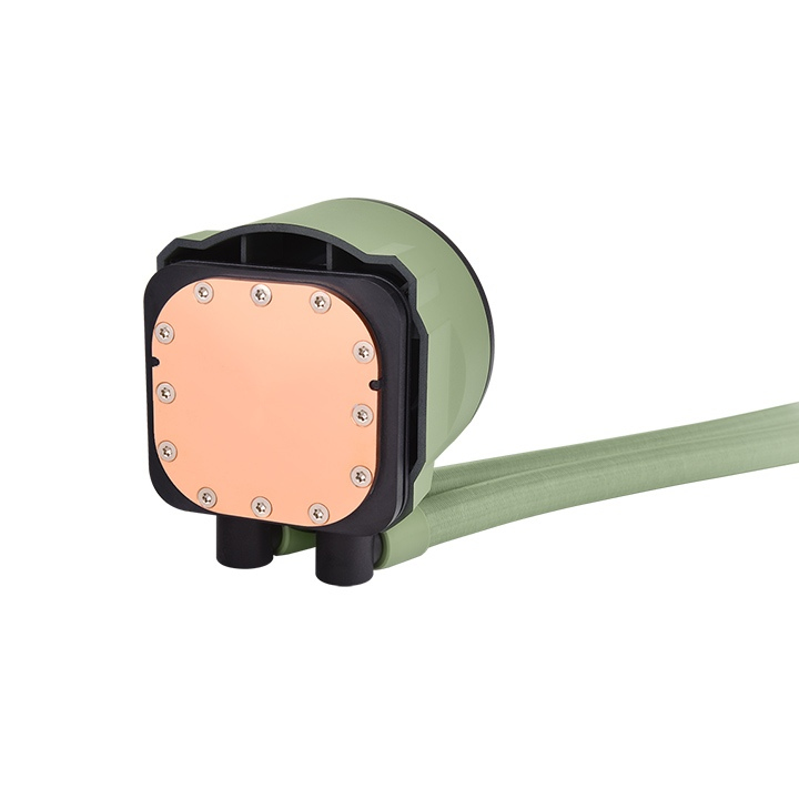Thermaltake TH280 V2 ARGB Sync - Matcha Green Edition - Prozessor-Flüssigkeitskühlsystem - Kühlergröße: 280 mm - (für: LGA1156, AM2, AM2+, AM3, LGA1155, AM3+, LGA2011, LGA1150, LGA1151, AM4, LGA2066, LGA1200, LGA1700, AM5)