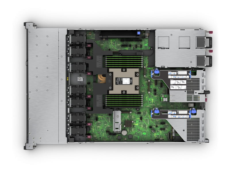HPE ProLiant DL325 Gen11 - Server - Rack-Montage - 1U - 1-Weg - 1 x EPYC 9224 / 2.5 GHz - RAM 64 GB - SATA/SAS/NVMe - Hot-Swap 6.4 cm (2.5") (Smart Choice)