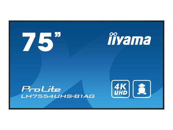 Iiyama Digital Signage LH7554UHS-B1AG 1