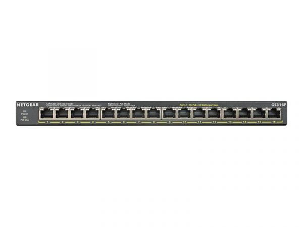 Netgear Netzwerk Switches / AccessPoints / Router / Repeater GS316P-100EUS 3