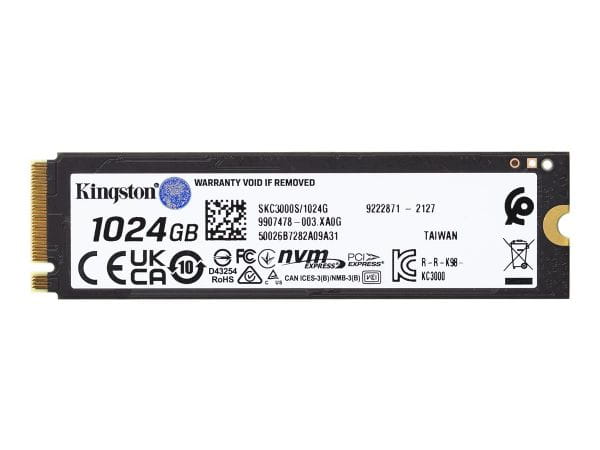 Kingston SSDs SKC3000S/1024G 3