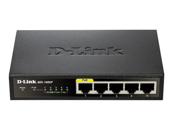 D-Link Netzwerk Switches / AccessPoints / Router / Repeater DES-1005P/E 1