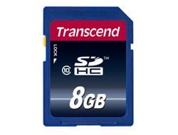 Transcend Speicherkarten/USB-Sticks TS8GSDHC10 2