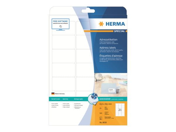 HERMA Papier, Folien, Etiketten 8838 1