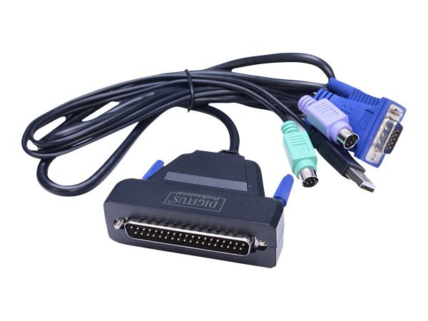 DIGITUS Netzwerk Converter und KVM DS-72210-1CH 4