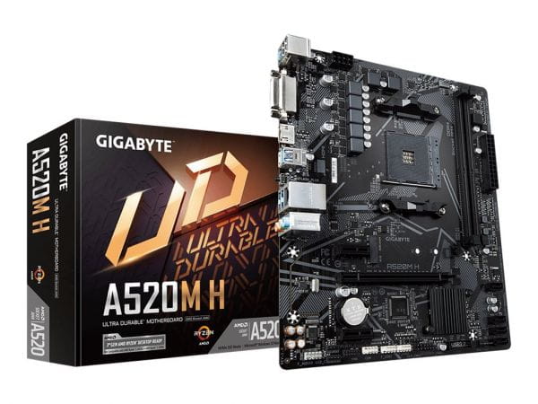 Gigabyte Mainboards A520M H 5