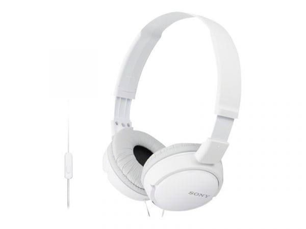 Sony Headsets, Kopfhörer, Lautsprecher. Mikros MDRZX110W.AE 1