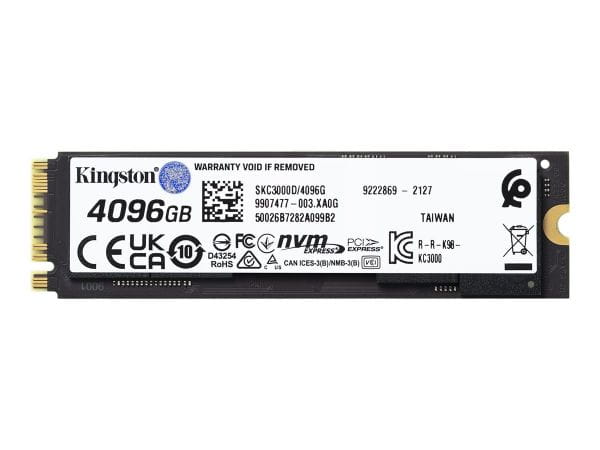Kingston SSDs SKC3000D/4096G 3