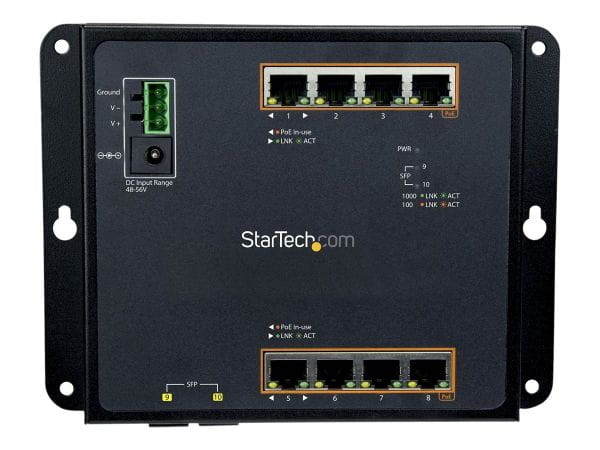 StarTech.com Netzwerk Switches / AccessPoints / Router / Repeater IES101GP2SFW 3