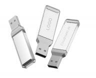 USB Stick 32 GB mit Beleuchtung Weiß