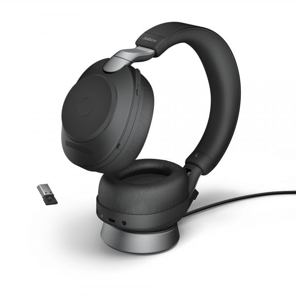 Evolve2 85 UC USB-A - Stereo - Headset - ohrumschließend - mit Ladestation
